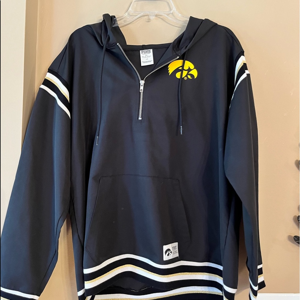 Iowa Hawkeyes PINK windbreaker